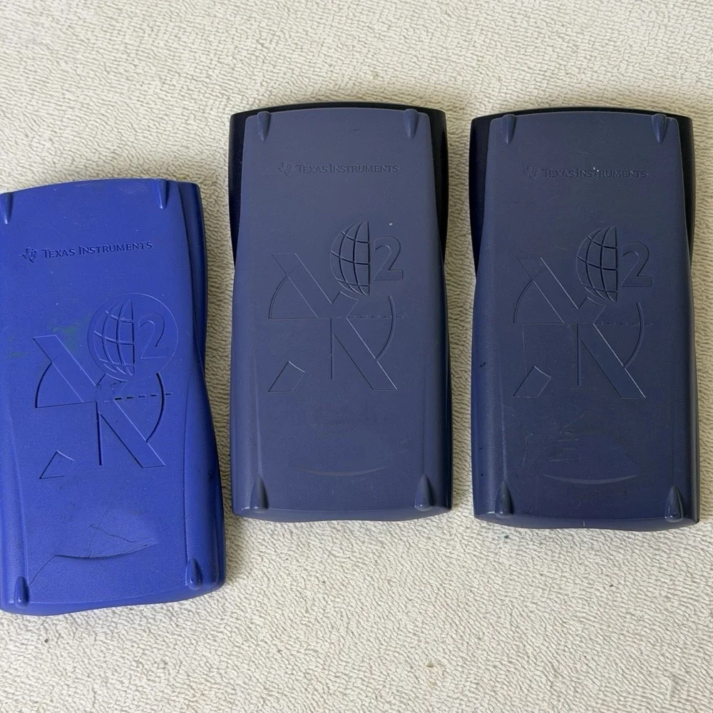 Texas Instruments TI-30X IIS Scientific Calculator Solar Battery Handheld Blue